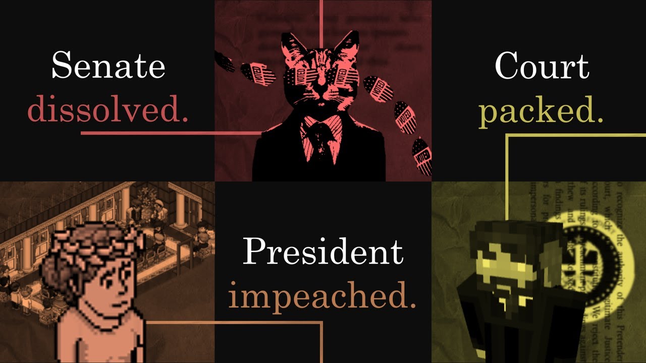 When teenagers run virtual democracies