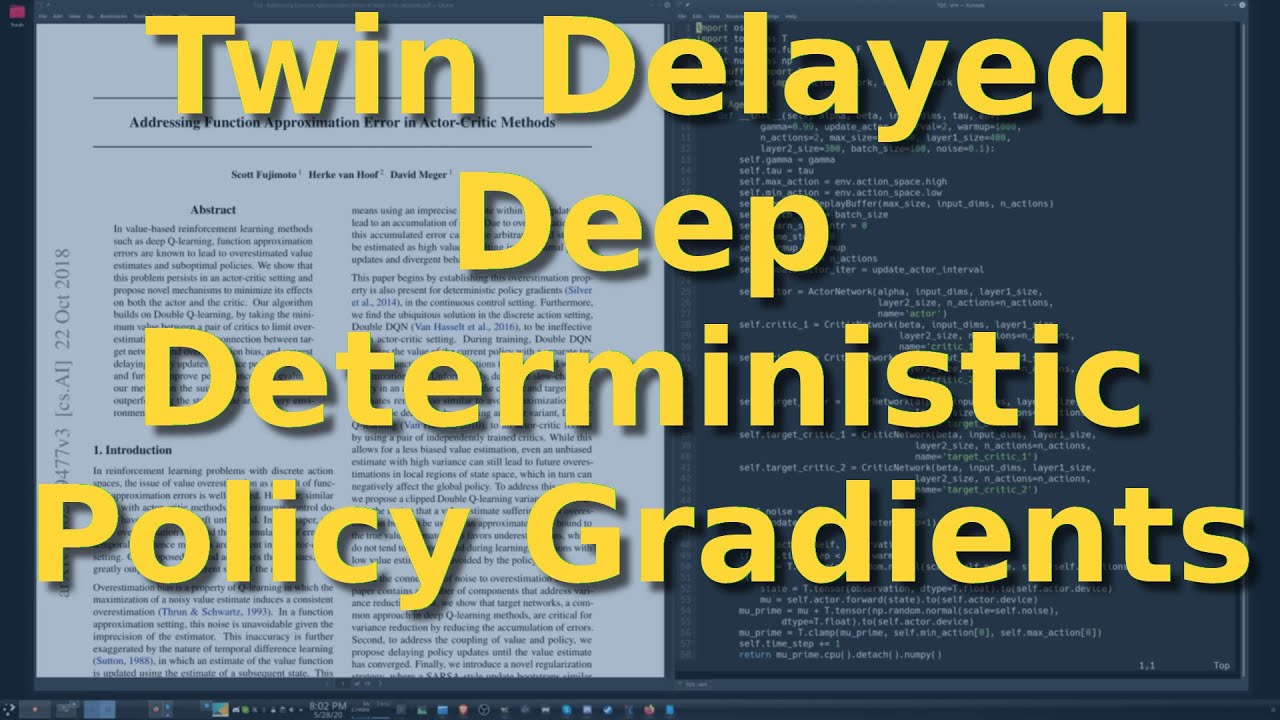 Mastering Continuous Robotic Control with TD3 | Twin Delayed Deep Deterministic Policy Gradients