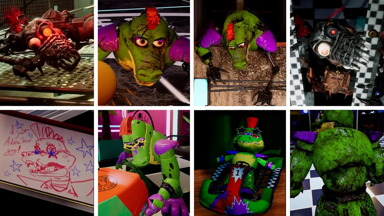 All FNAF Monty Secrets & Details You Missed Across Every FNAF Game He's In