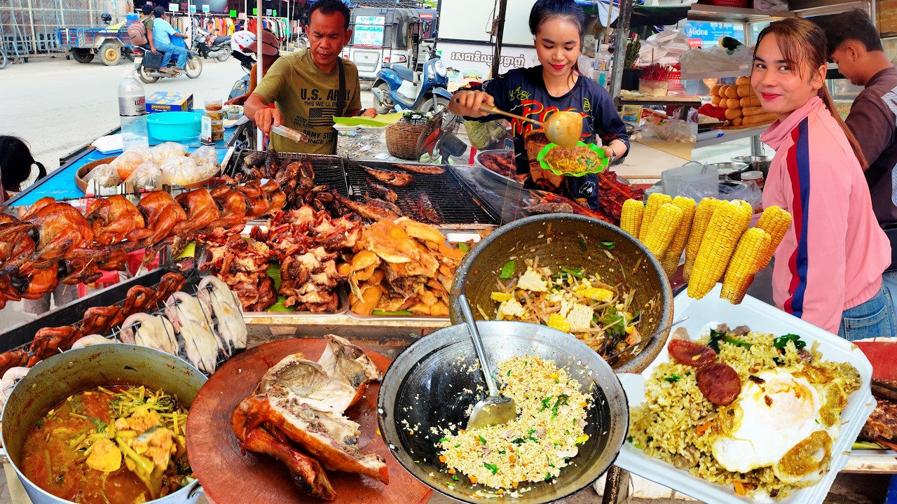 🥇 INSANE Cambodian Street Food Tour 🇰🇭 | Authentic Hidden Food Gems!