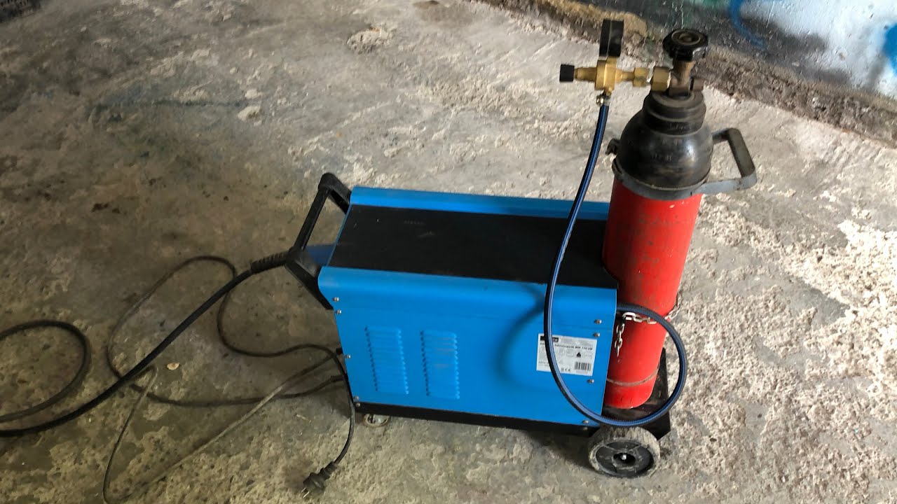 Güde MIG 172/6W /Turbo MIG/MAG/CO2 Welding Machine test !!
