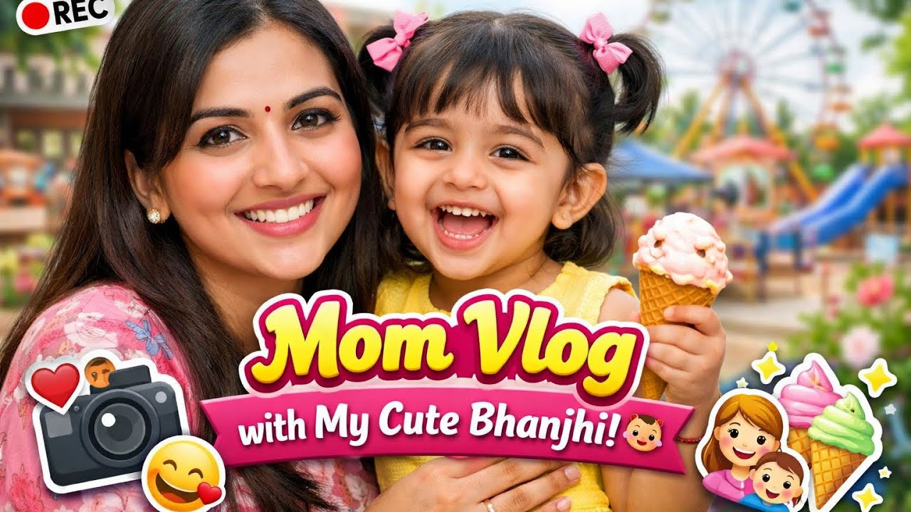 Mom Vlog with My Cute Bhanjhi 👶❤️ | Family Time Vlog