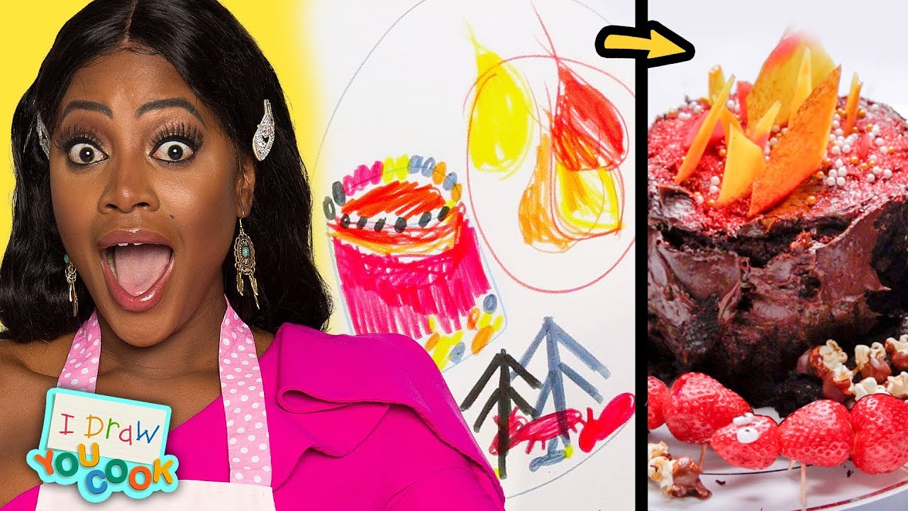 Can These Chefs Turn A Kid's Dragon Drawing Into Delicious Dishes? &bull;&nbsp;Tasty
