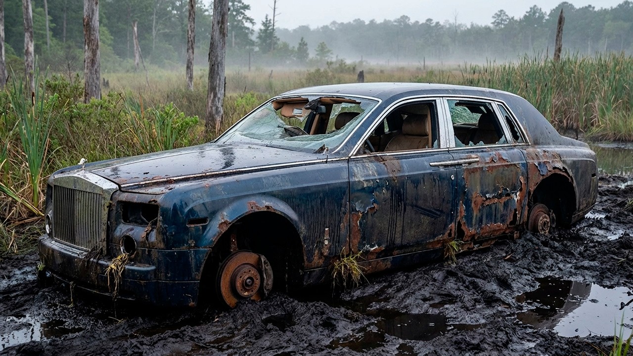 $800,000 Rolls-Royce Phantom Found in a Swamp… What Happened Next? | Full POV