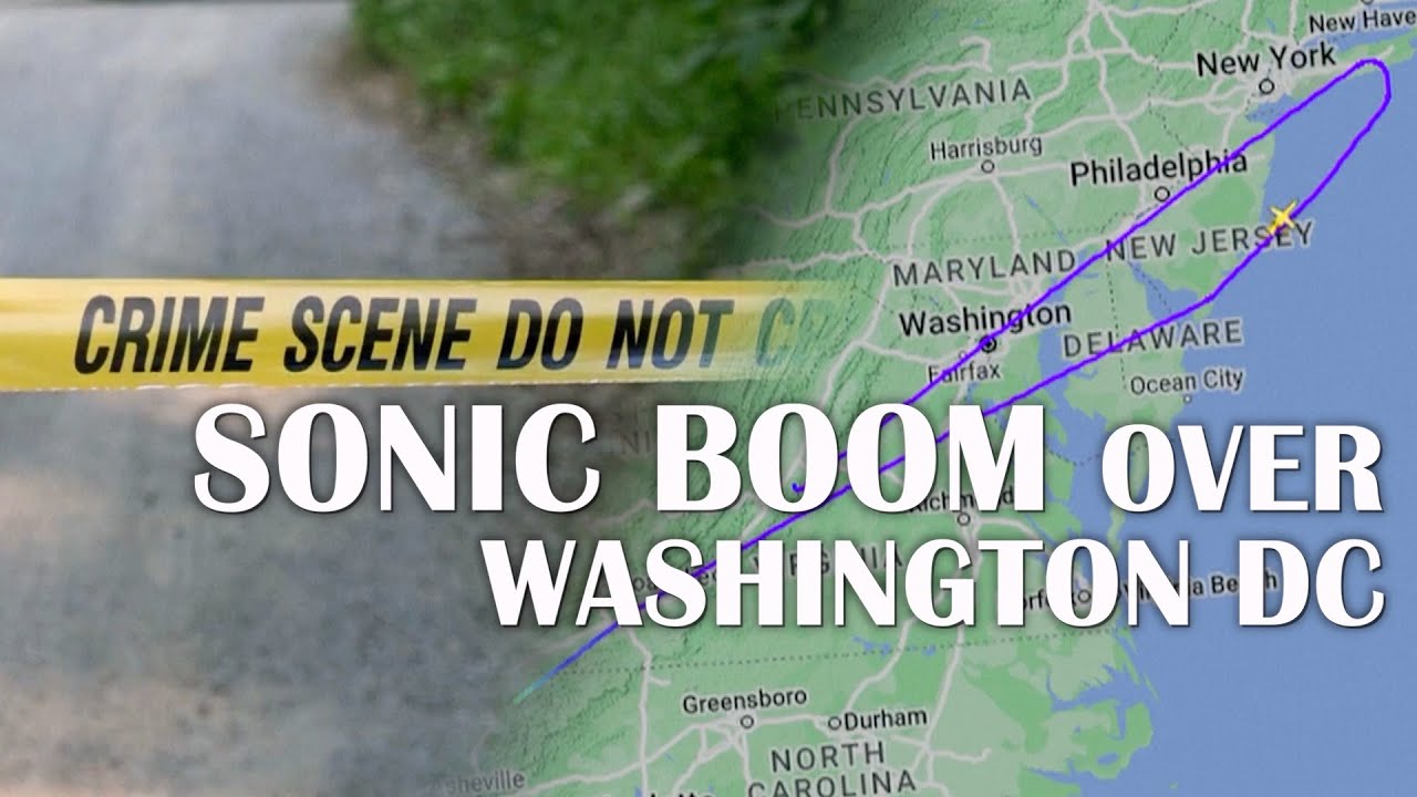 Boom in the sky: US fighter jets scramble to intercept non-responsive private plane flying over DC