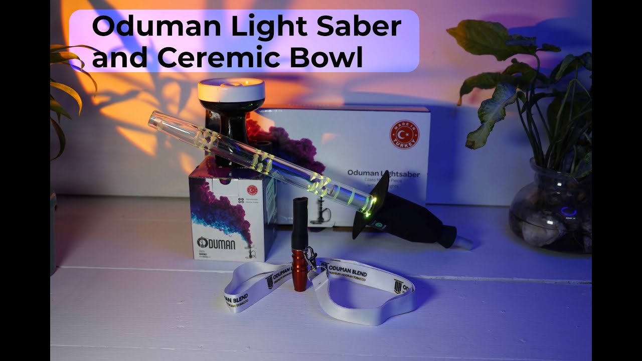 Oduman Light Saber and Colour Changing Magic Bowl #oduman #hookah #shisha #product #lightsaber