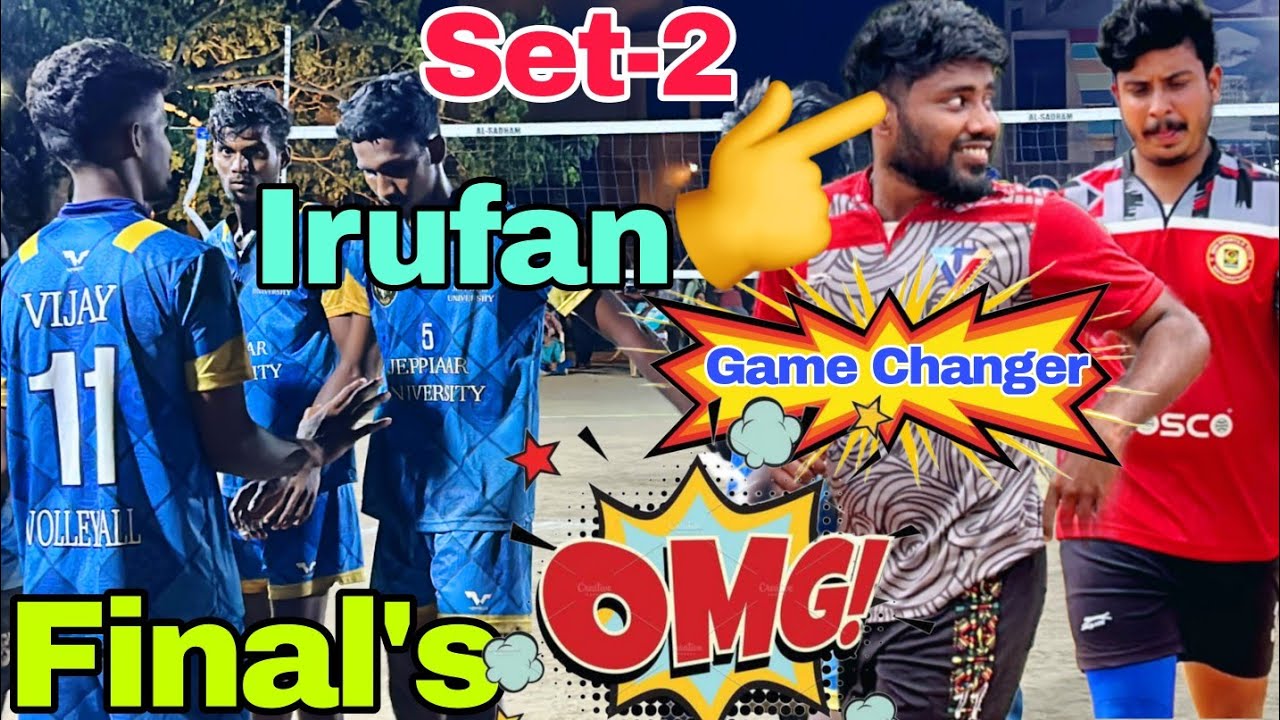 ||Finals ||Set-2 ||Sai Mailaduthurai 🆚 JPR University||