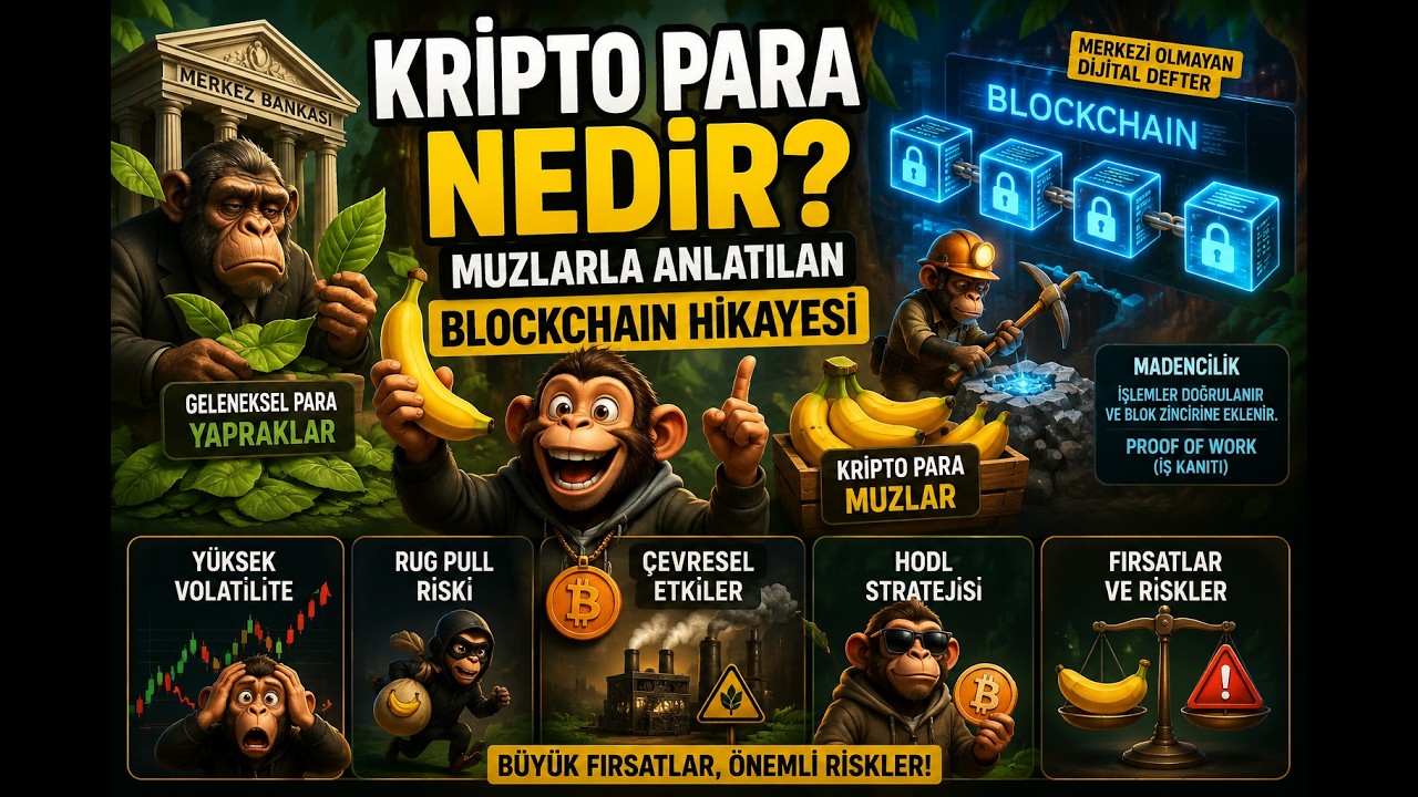 Kripto Para Nedir? Muzlarla Anlatılan Blockchain Hikayesi
