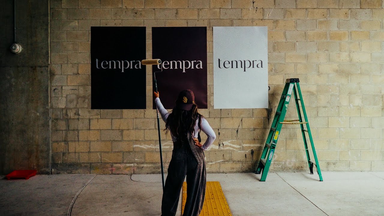 Cinematic Poster-Style Promo for Tempra || Minimal Product Reveal || Kyle Loftus Studios