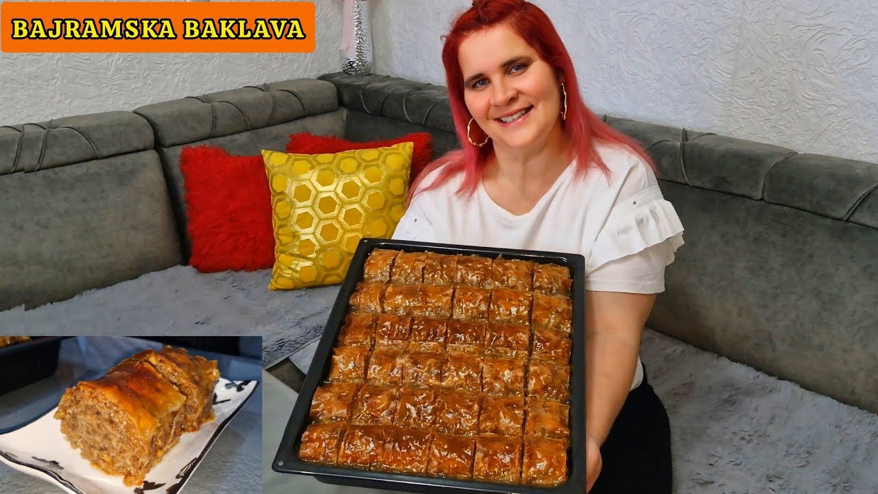 Moja bajramska BAKLAVA✨️Godinama radim po ovom receptu, sočna i ukusna⭐️