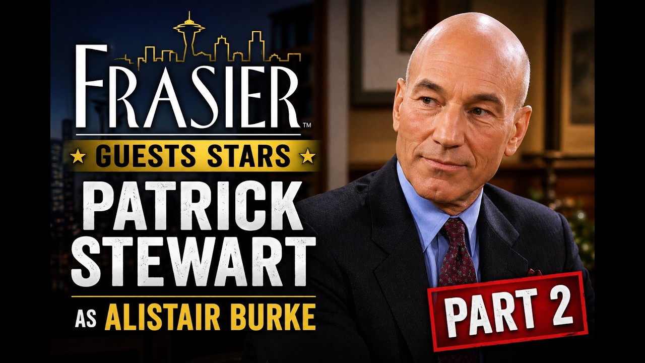 Frasier Guests Stars - Patrick Stewart as Alistair Burke - Part 2