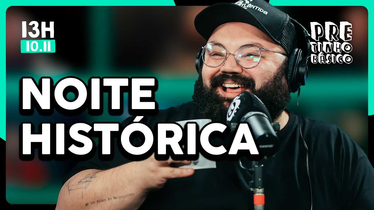 A NOITE INESQUEC&Iacute;VEL DO GORDO L&Eacute;O | Cortes do Pretinho B&aacute;sico | ATL TV