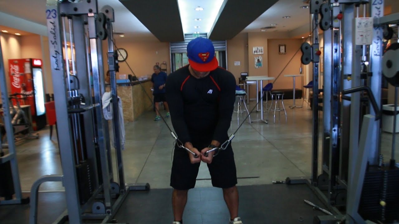 איך לאמן נכון חזה עם קבל קרוס ! תרגיל קרוס אובר לחזה