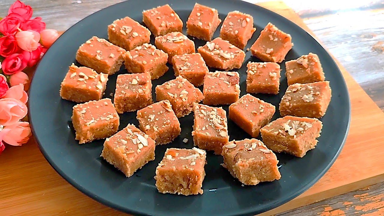 एक बार बनाओगे, फिर ये आपकी फेवरेट मिठाई बन जाएगी | Easy Protein Rich Chana Barfi - Indian Tadka