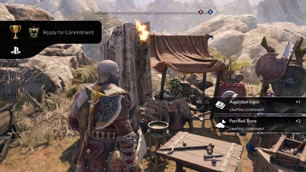 God of War Ragnar&ouml;k Ready for Commitment Trophy