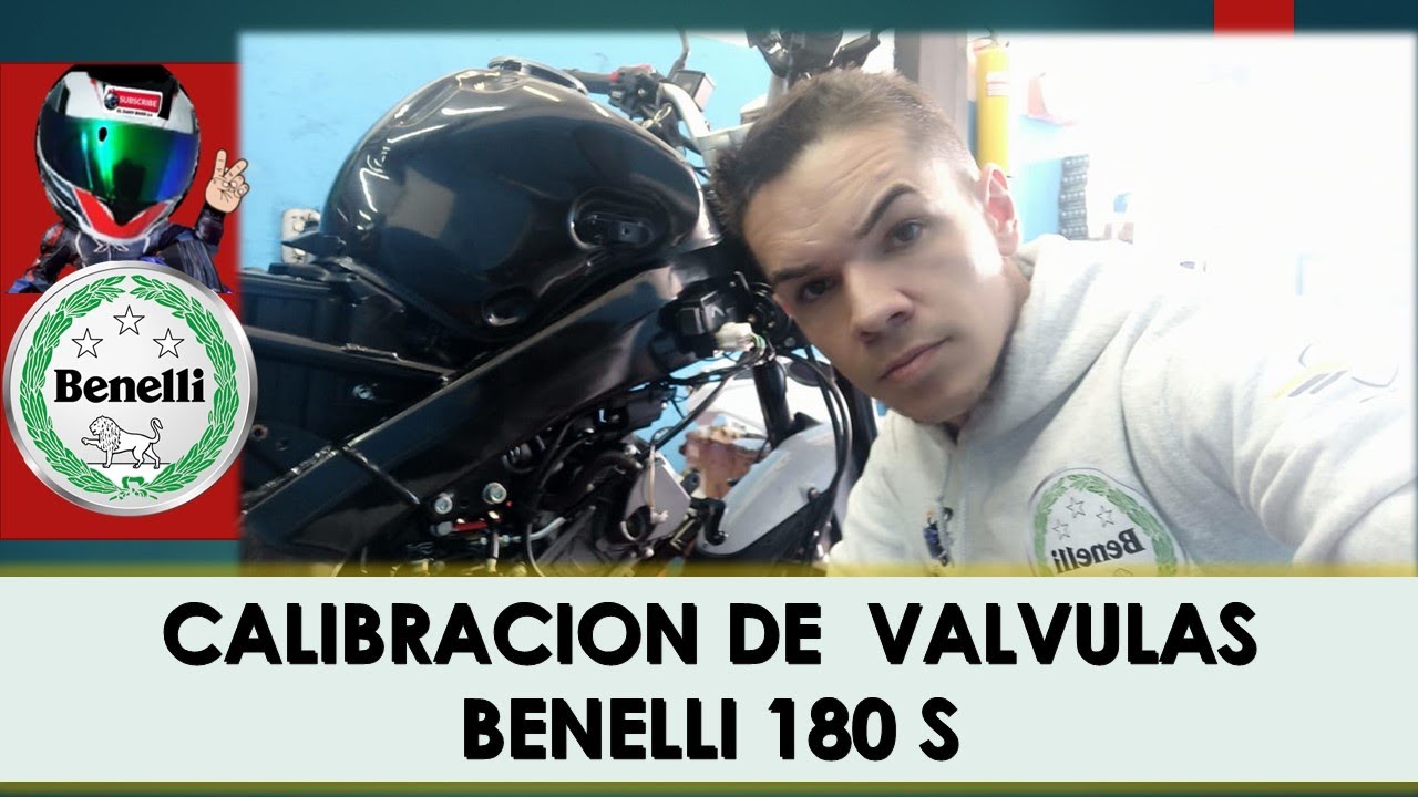Calibración de válvulas benelli 180s 👆 medidas exactas expecificaciones técnico recomendaciones