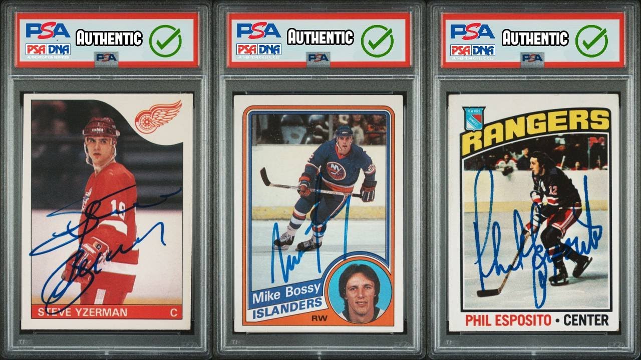 A LEGENDARY PSA/DNA Signed Hockey Card Mailday - Steve Yzerman, Mark Messier, Mike Bossy + More!