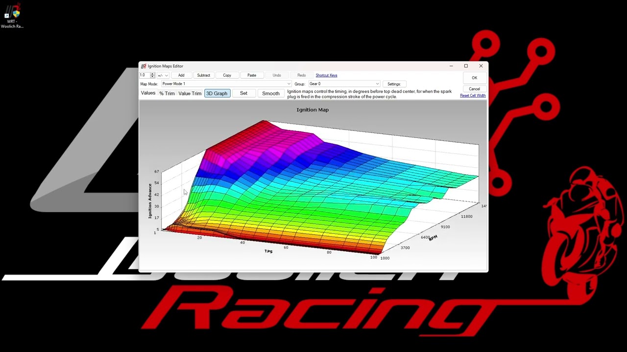 Présentation du logiciel Woolich Racing Tuned