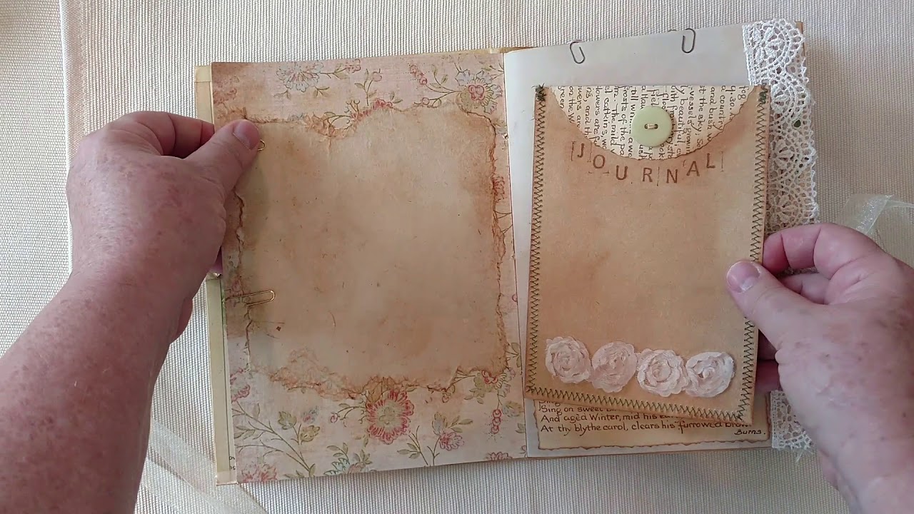 Edith Holden Junk Journal #1 - SOLD; THANK YOU!