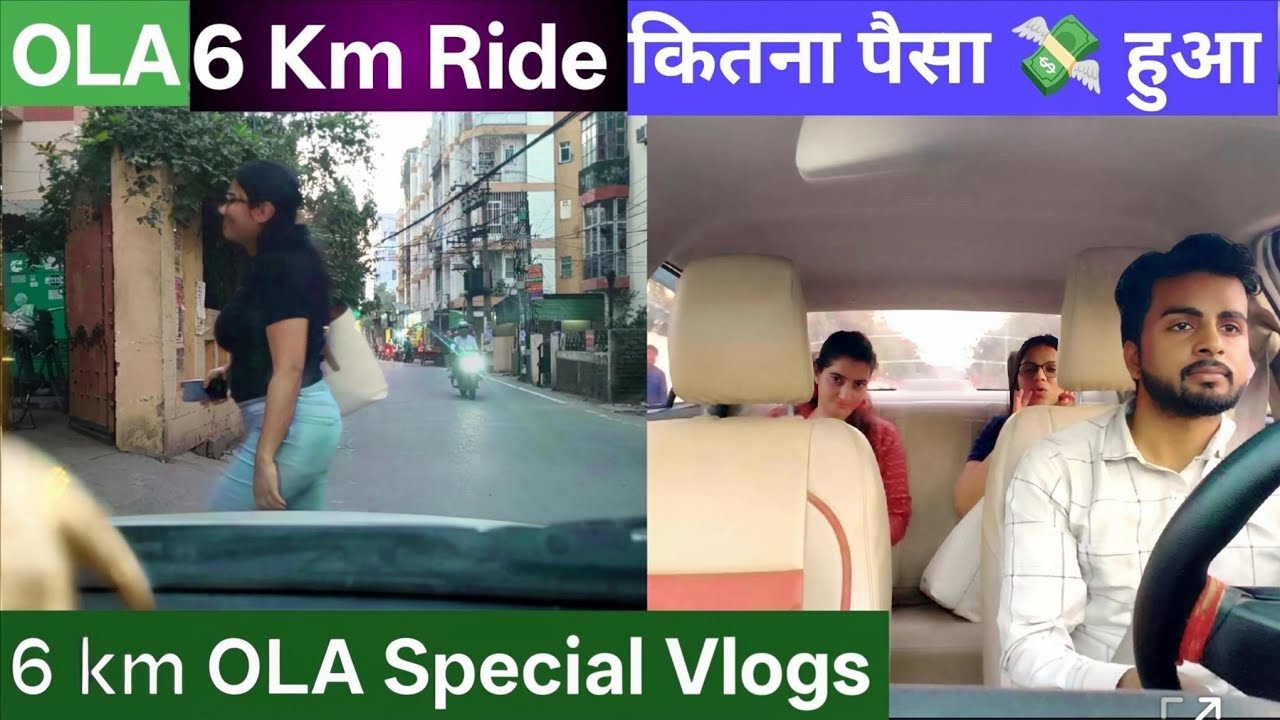 6km Ola Cab Earning | ola cab Chalana sikhe | ola uber full day earning | how to drive a car