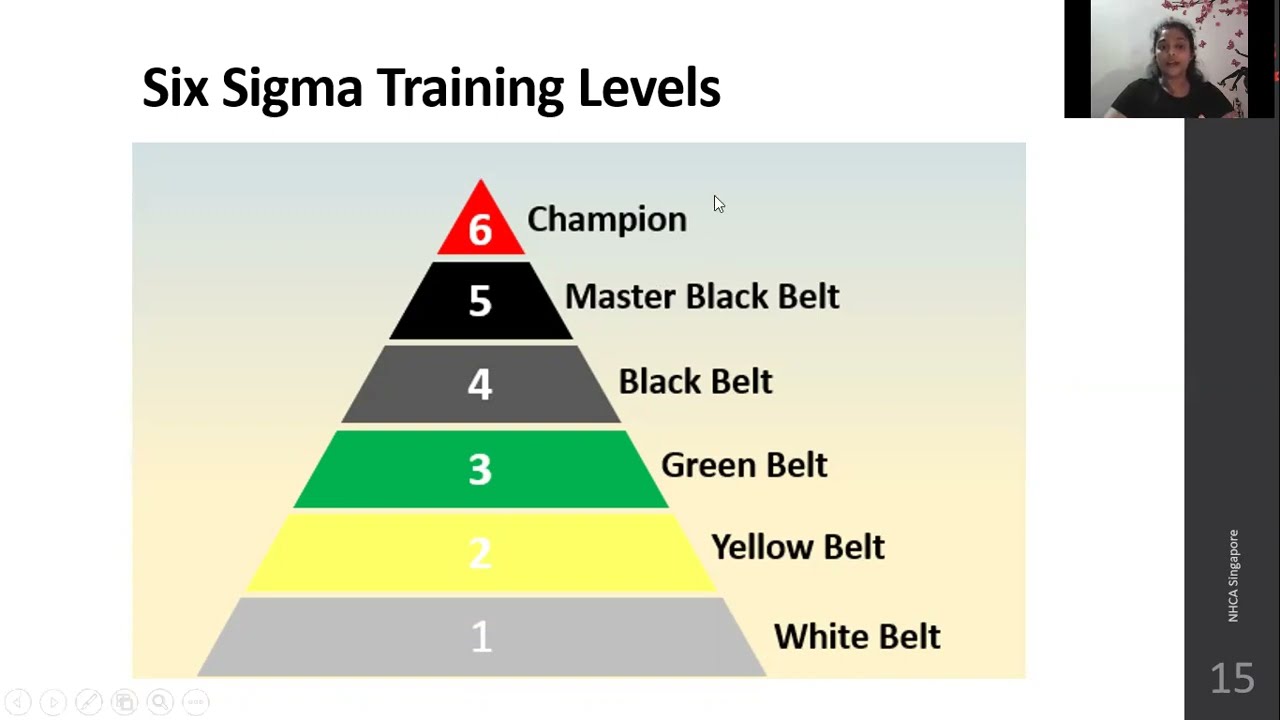 Six Sigma Green Belt Course | Organization and Training Levels of Six Sigma