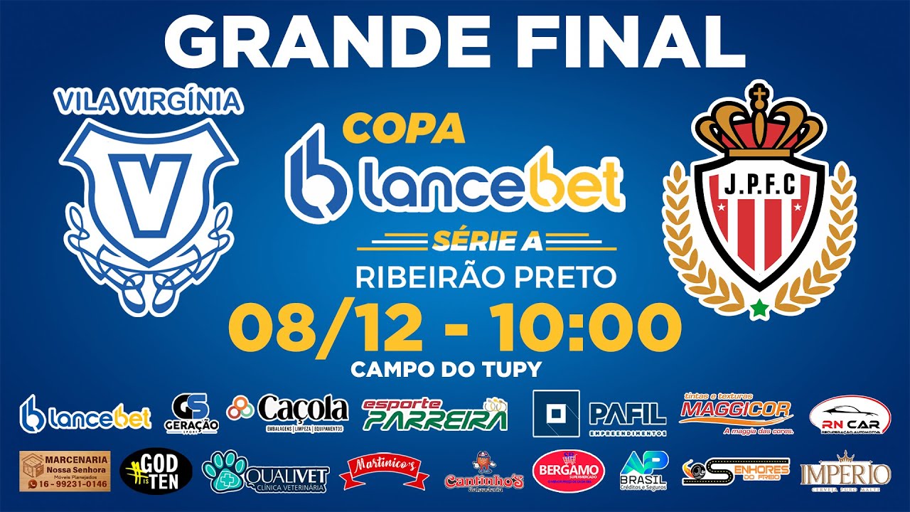 GRANDE FINAL - COPA LANCEBET 2024 - VILA VIRGÍNIA x JD PAULISTA