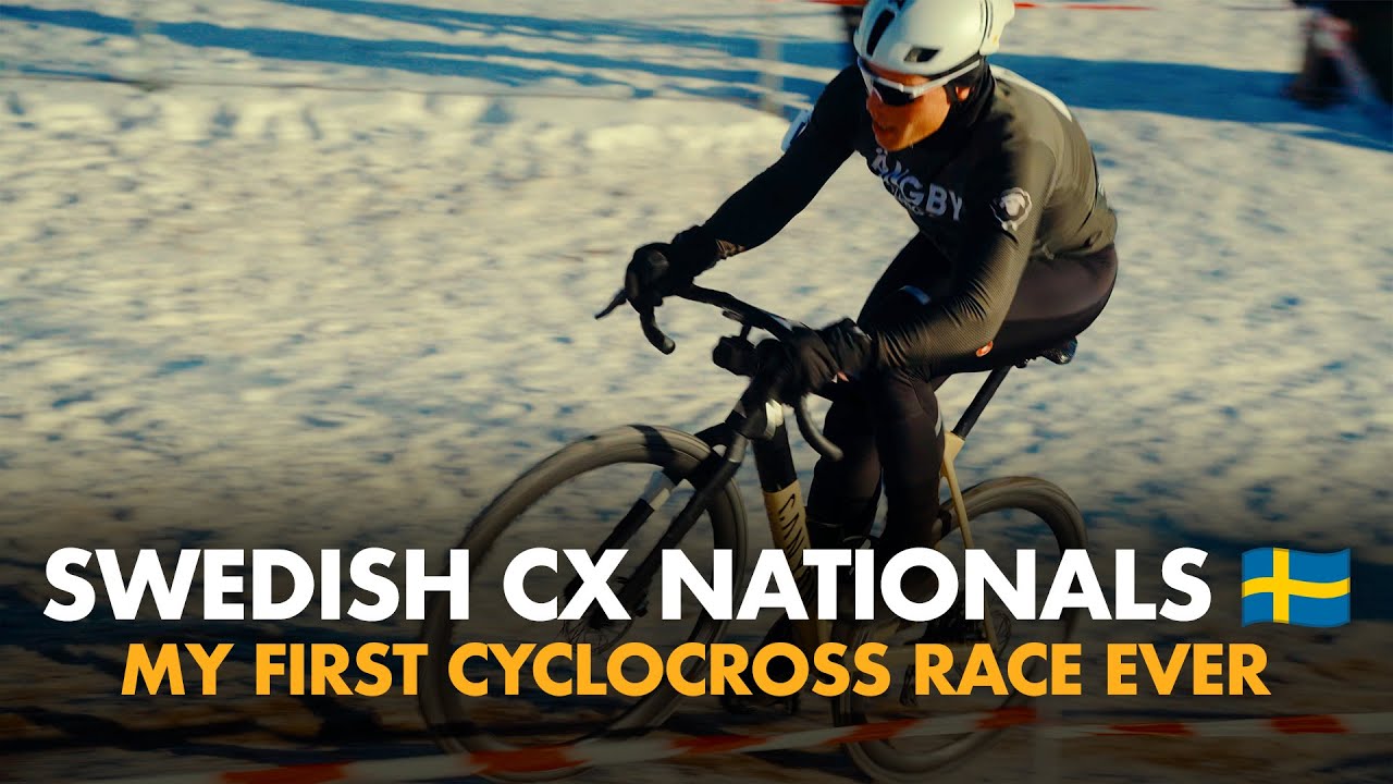 My first ever cyclocross race – Swedish National Championships in the snow
