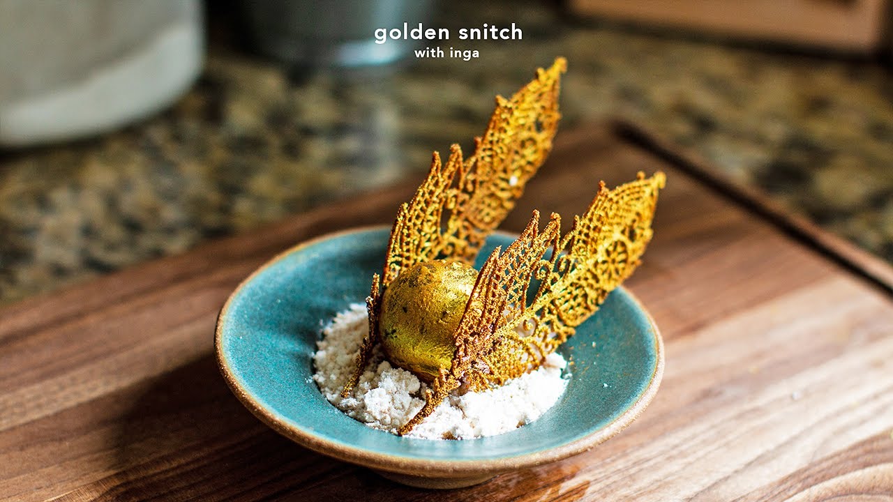 Taking Time Off To Make Harry Potter's Golden Snitch