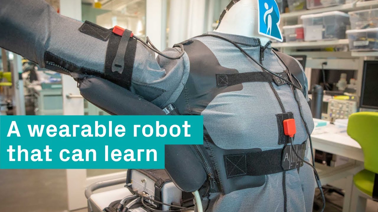 This wearable robot can learn