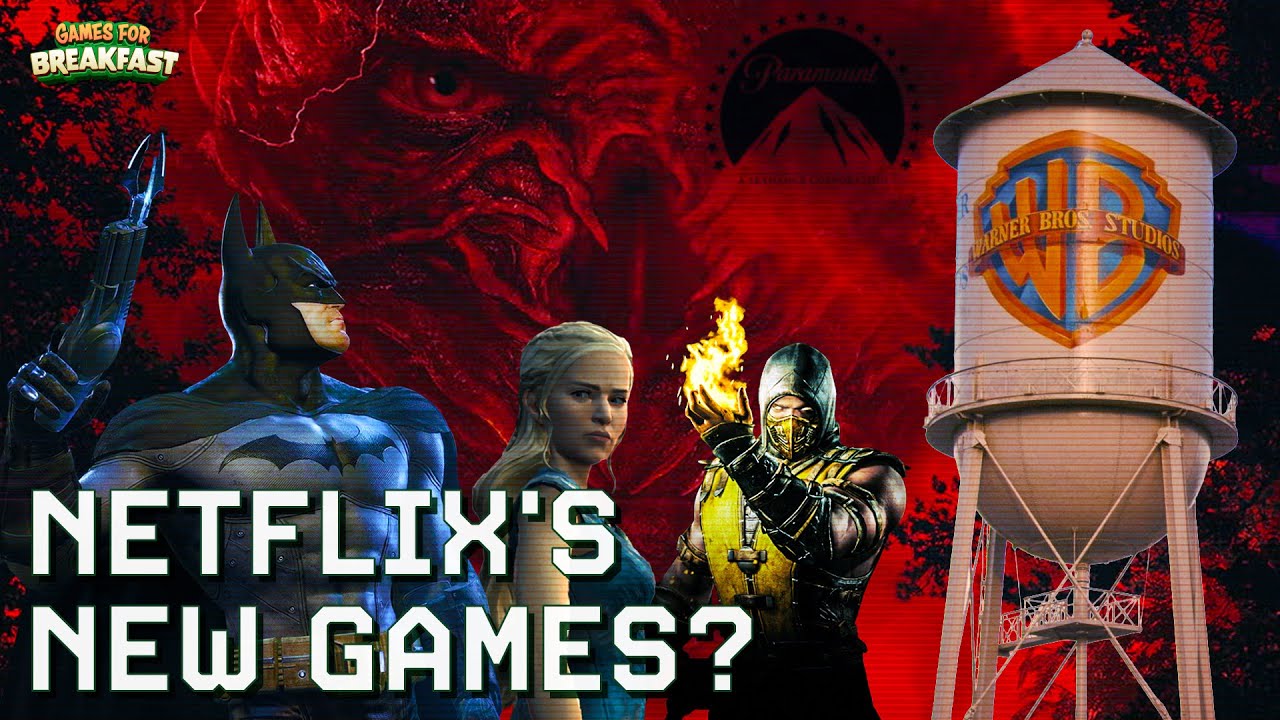 WB Game’s (Possible) Netflix Future, Mario Kart Patch & Game Awards Gossip | Games For Breakfast