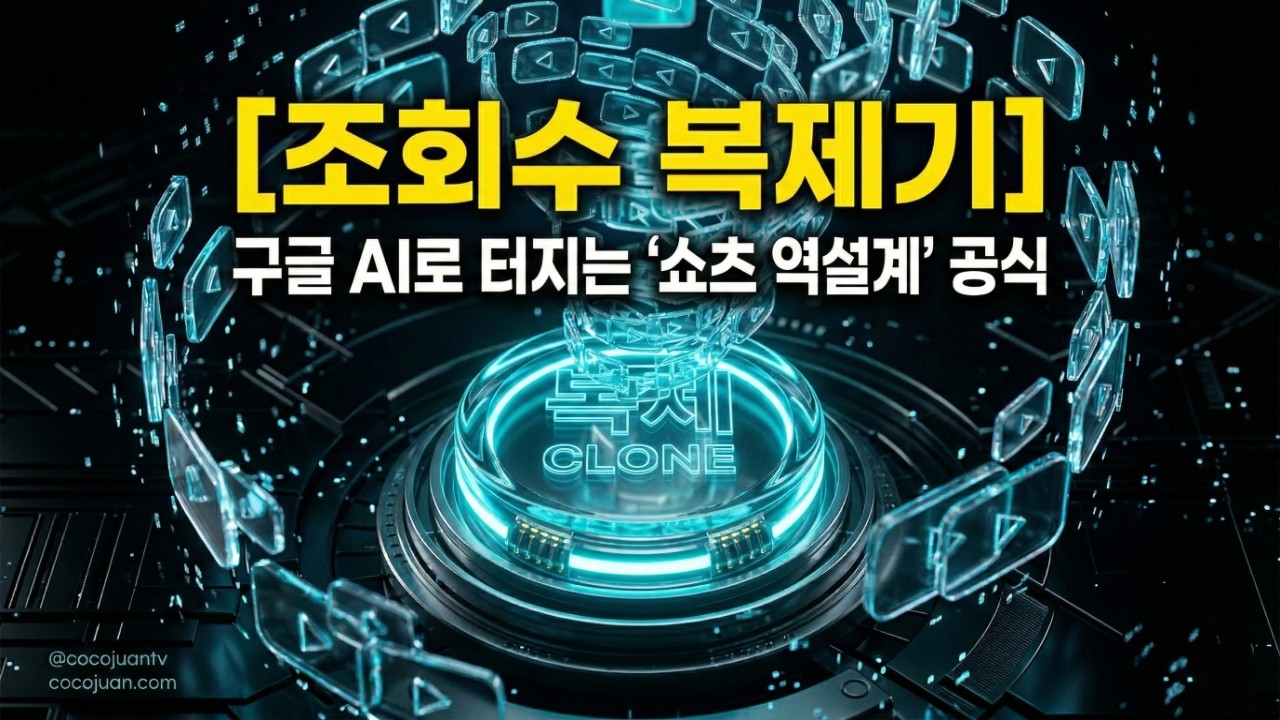 구글이 숨겨둔 NotebookLM 활용법: 잘 나가는 쇼츠 30분 만에 그대로 복제하기 [전체 Workflow 공개]