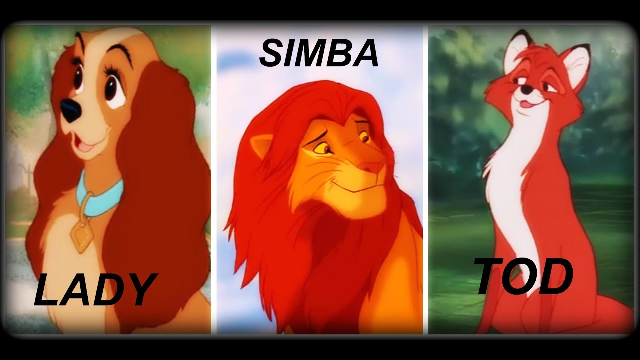 [Once I was 7 years old]    Lady/Simba/Tod &hearts;
