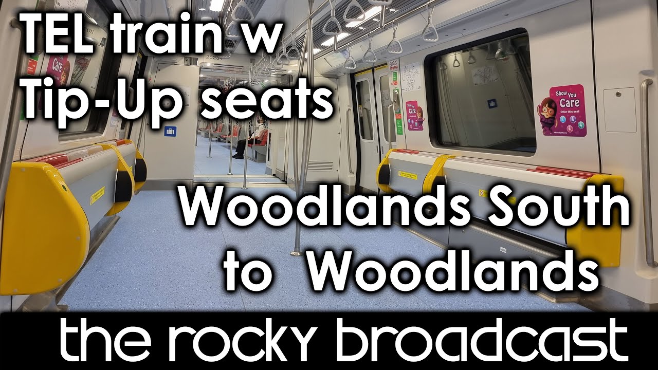 TEL Woodlands South to Woodlands with Tip up seats