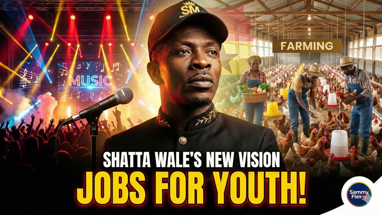 From music to farming: Shatta Wale targets jobs for the youth