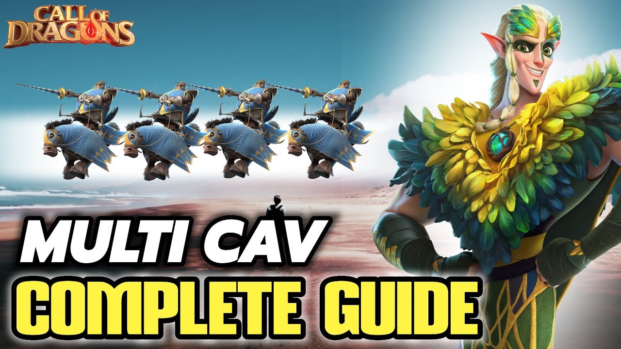 call of dragons - Full Complete melee guide for multiple cavalry marches