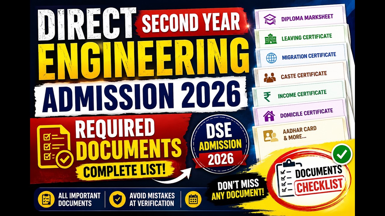 DSE Admission 2026 | Required Documents List | #OPEN#OBC/SC/ST| #Admission #popular #document #viral