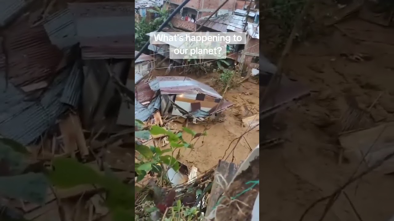#colombia #heavy #rains #landslide #people #life #planet