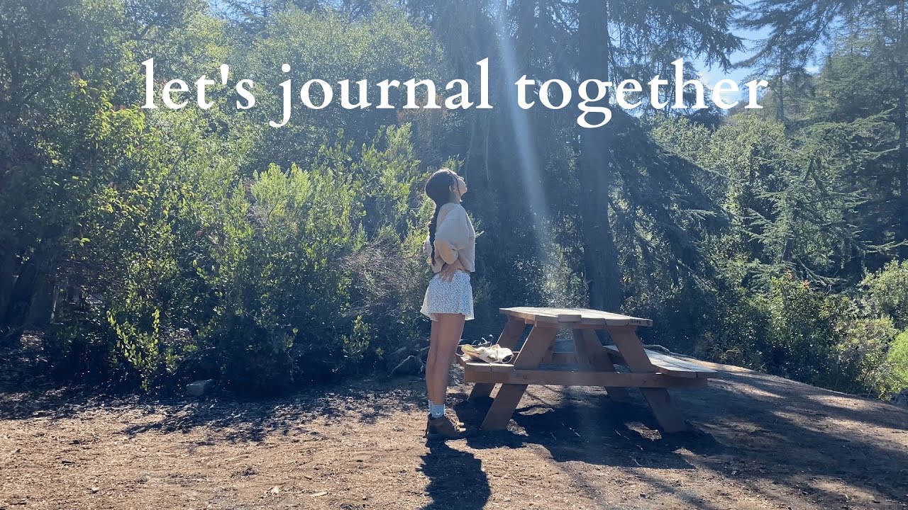 Real Time Journal With Me ASMR (No Talking) 🌻 Relaxing Nature with Jocelyn
