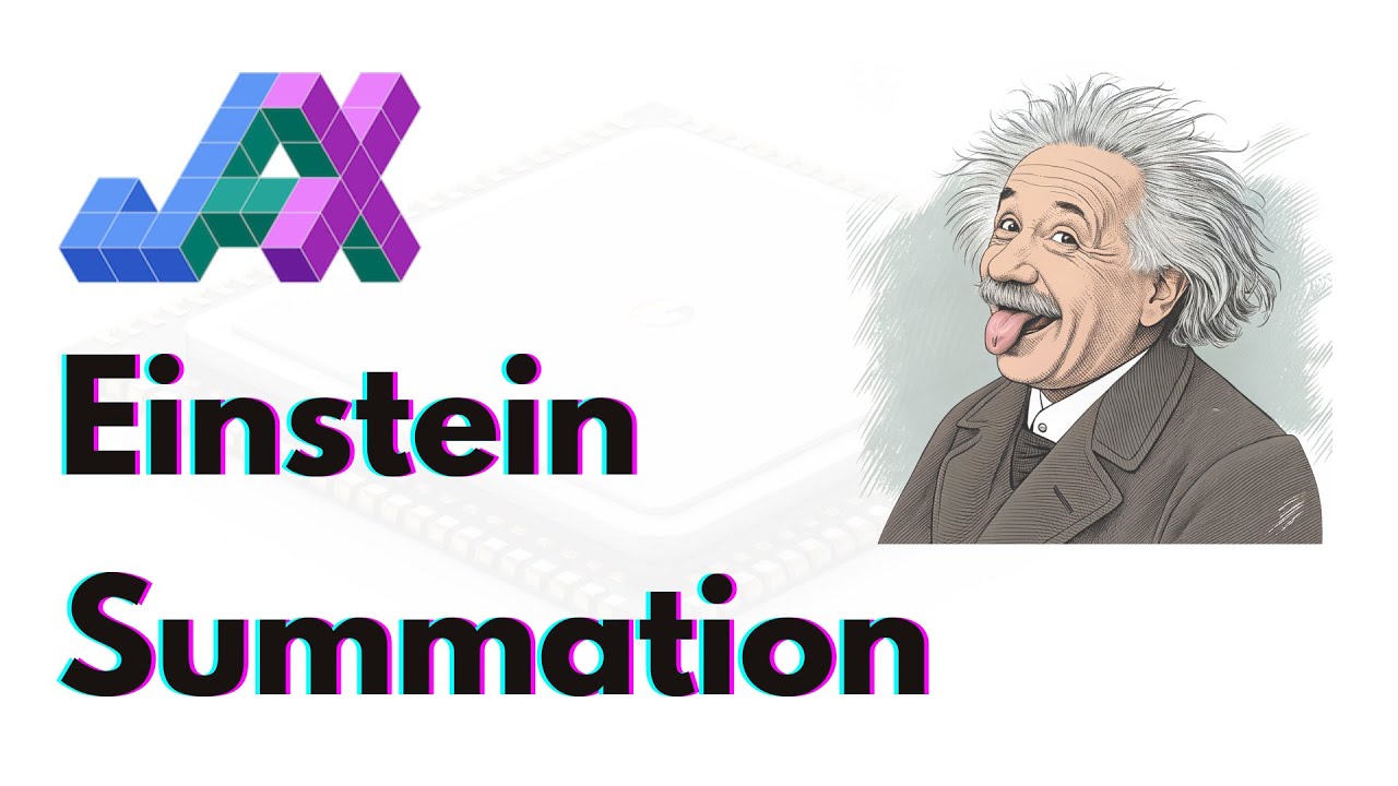 JAX.einsum Explained By Google Engineer | JAX | XLA | Einstein Summation