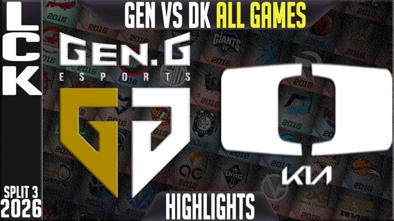 GEN vs DK Highlights ALL GAMES | LCK Summer 2026 W1D4 | GenG vs Dplus KIA