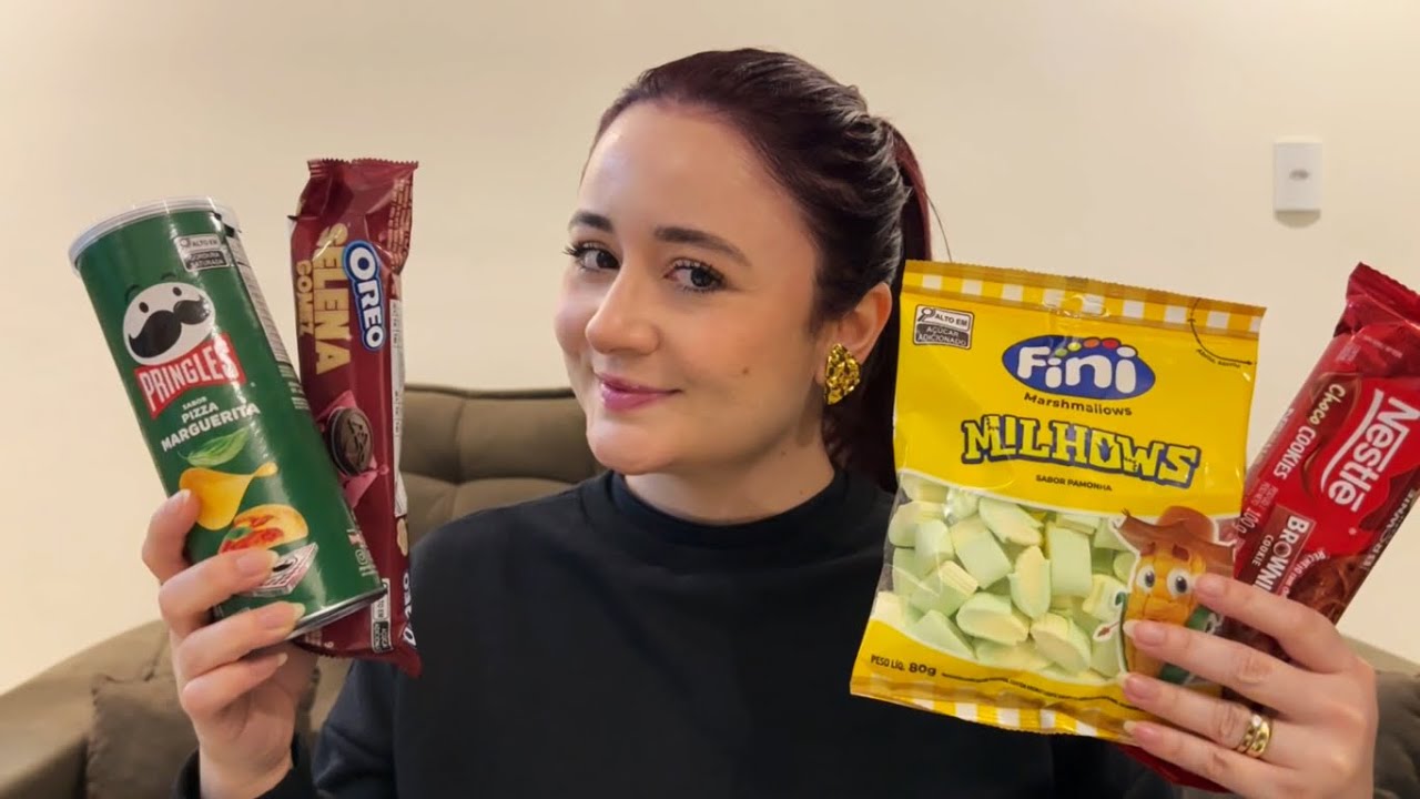 ASMR: PROVANDO GULOSEIMAS DO MERCADO