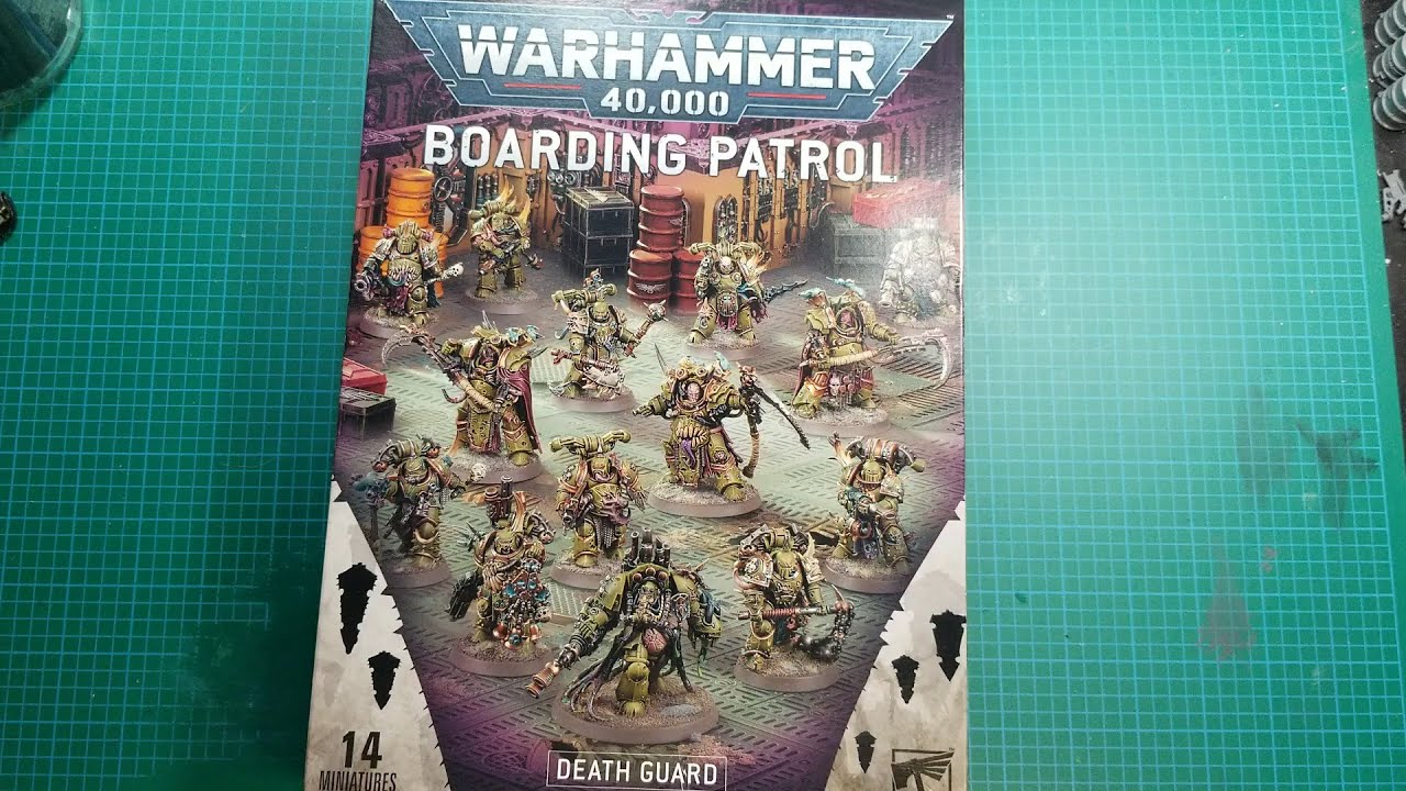 Warhammer 40,000 - Boarding Patrol: Death Guard Unboxing