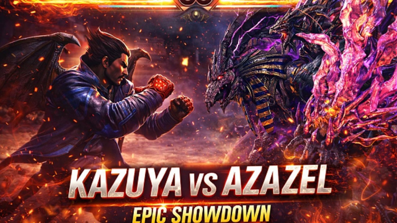 Kazuya vs Azazel – Ultimate Boss Fight | Tekken 8 Epic Battle (HD 60FPS)