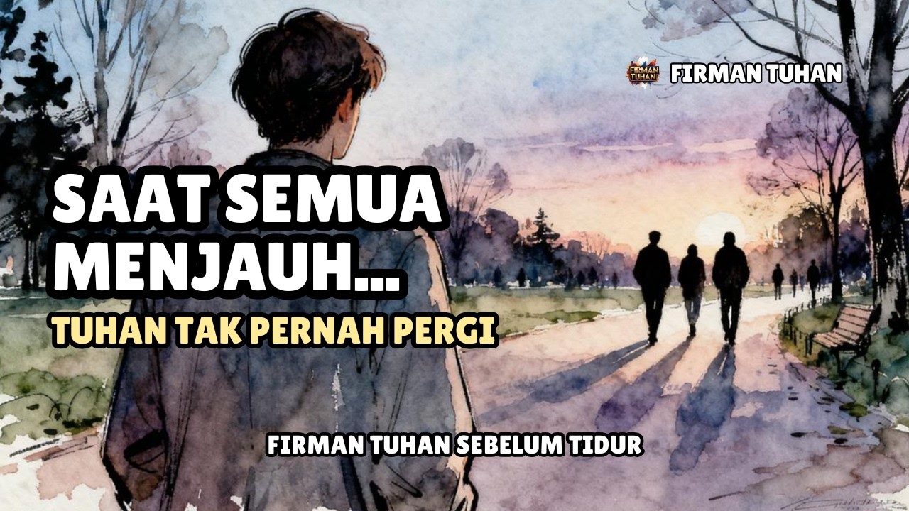 Saat Semua Menjauh, Tuhan Tetap Ada | Renungan yang Menguatkan