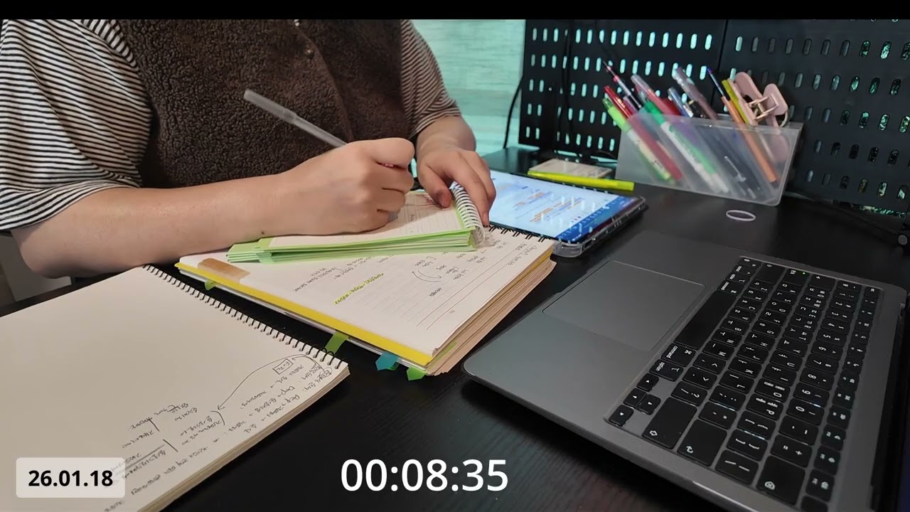 26.01.18/Just study. Let's be together! / No sound