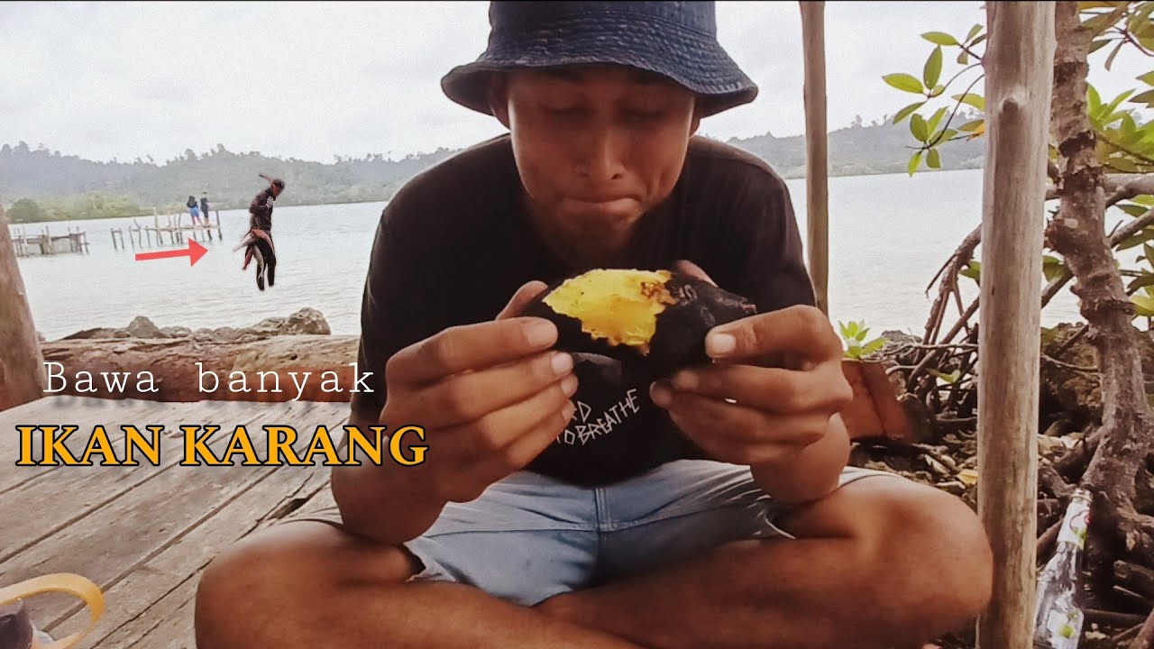 MASAK UBI DAN NEMBAK IKAN DI PANTAI WISATA UJUNG BALA SIMEULUE
