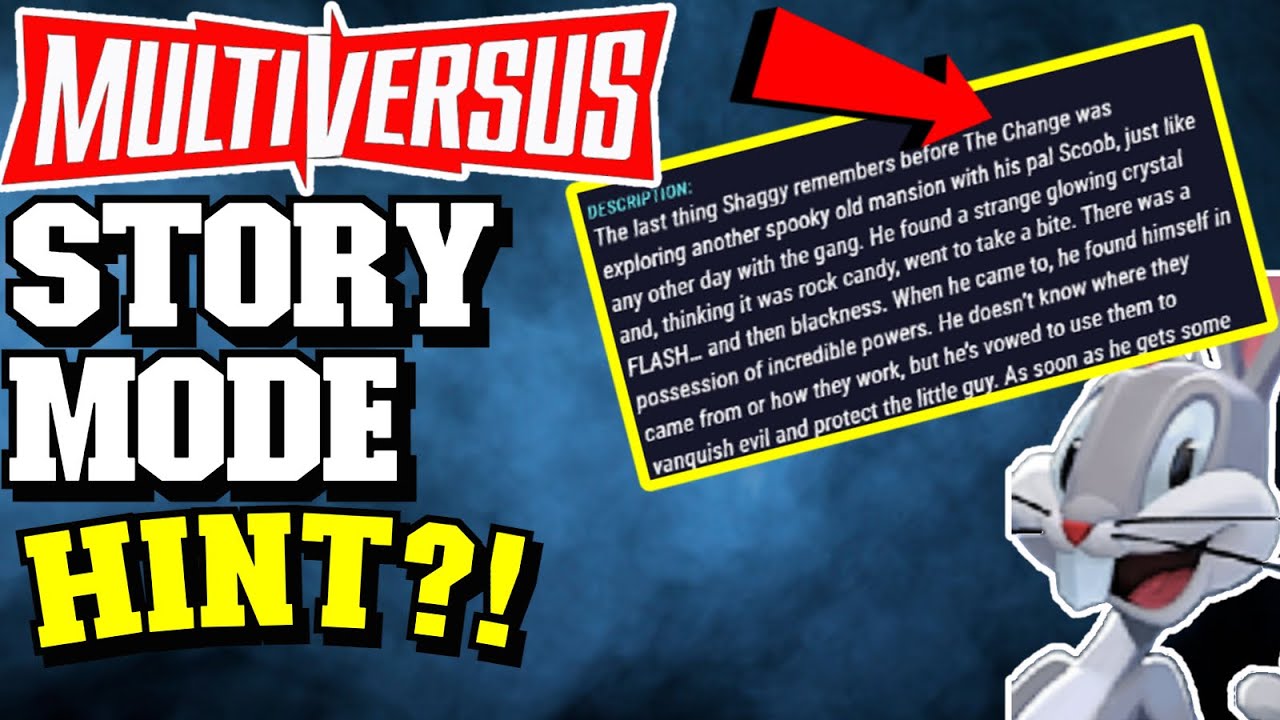 MULTIVERSUS STORY MODE Hinted at?