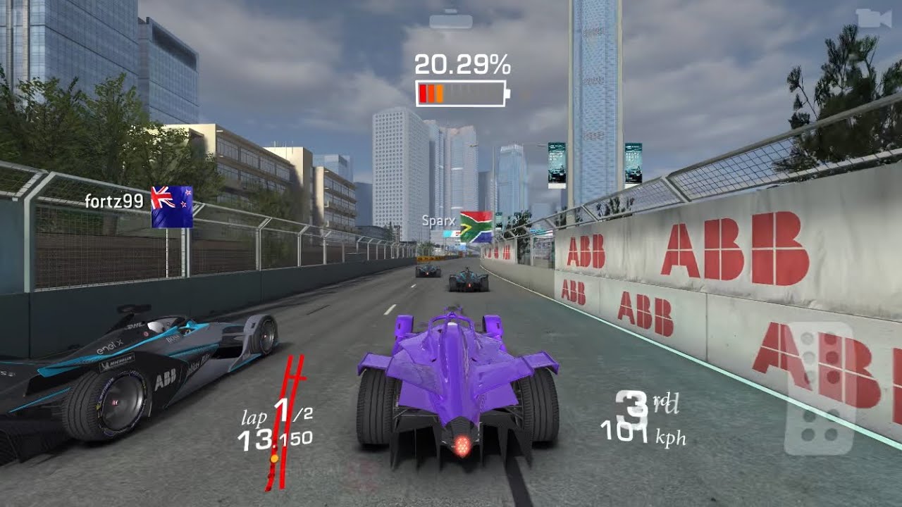 Formula E 2019-20 Exhibition speedrun [29:51] - Real Racing 3 (World Record)