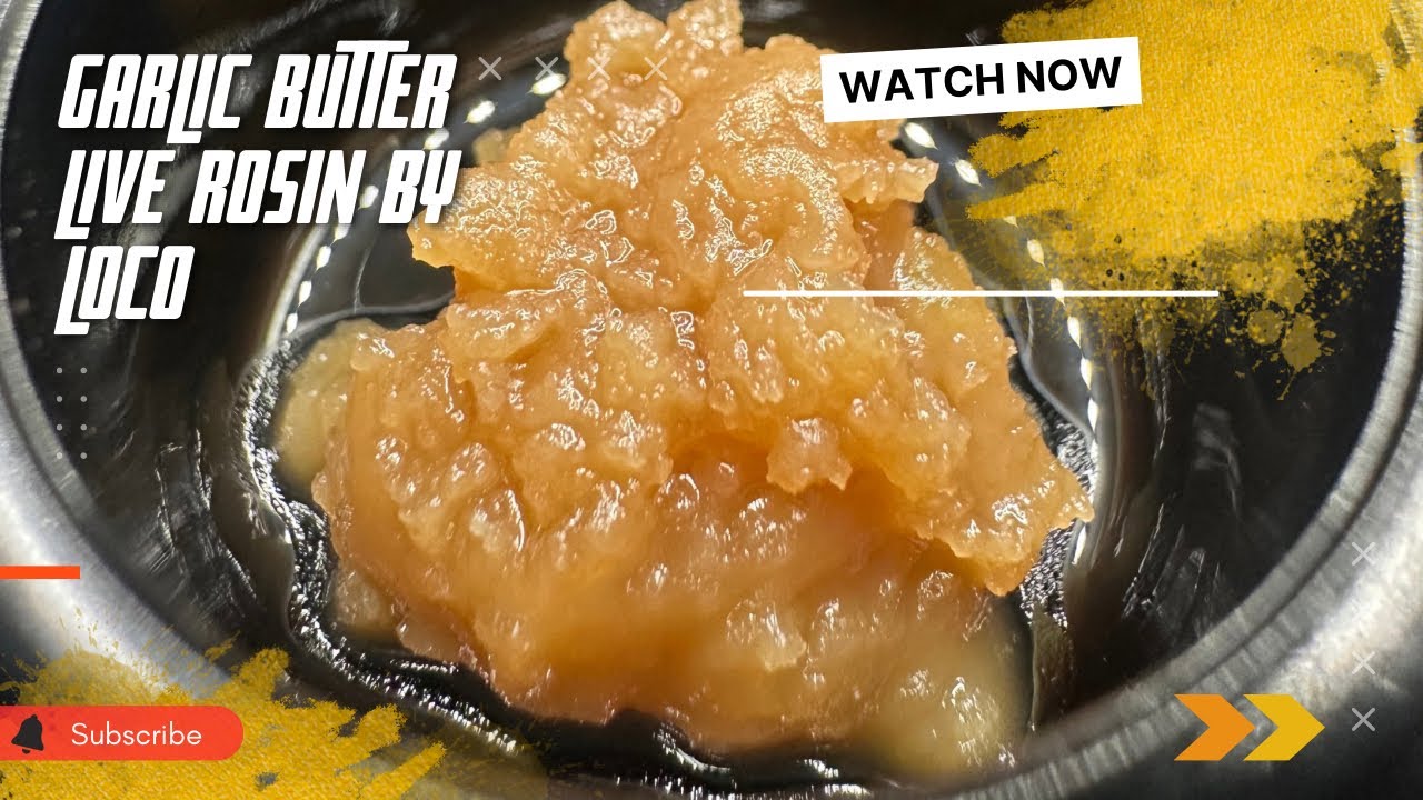 Garlic Butter Live Rosin by LOCO Review
