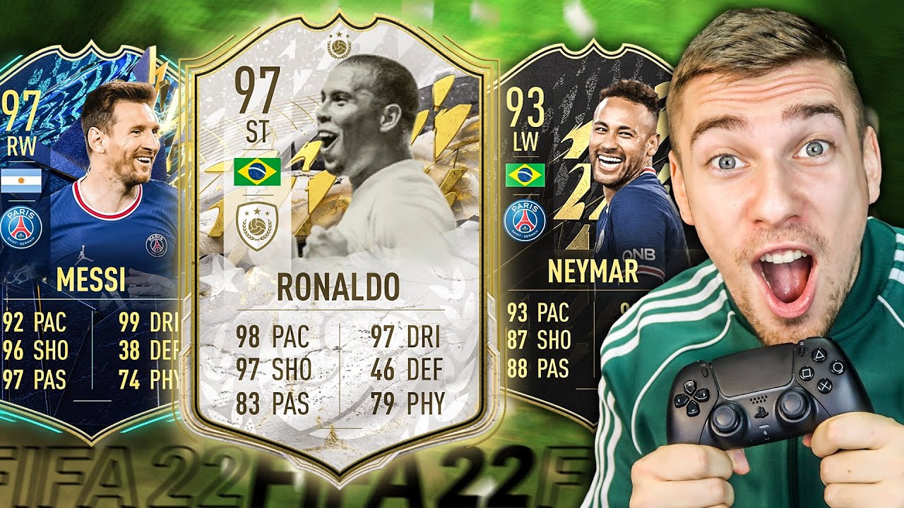 DOBIO SAM 97 MOMENTS RONALDA U FUT DRAFTU ! *najbolji napadač u igri* FIFA 22
